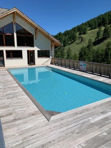 Apartamento Appt Le Hameau Des Rennes 4 Etoiles Pieds Des Pistes Piscine Interieure Exterieure Vars  Exterior foto