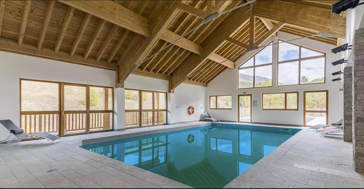 Apartamento Appt Le Hameau Des Rennes 4 Etoiles Pieds Des Pistes Piscine Interieure Exterieure Vars  Exterior foto